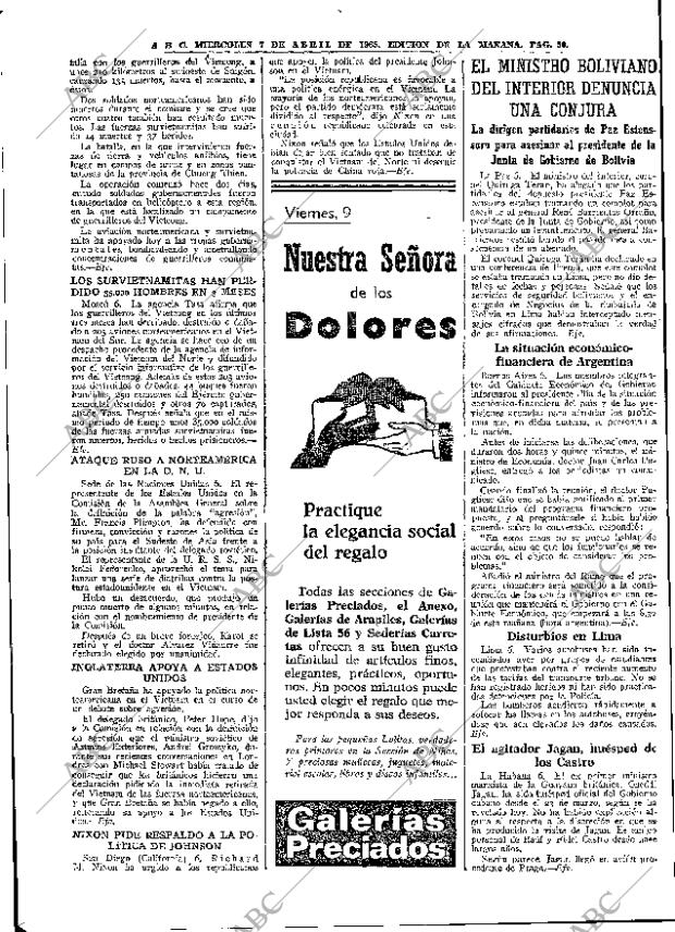 ABC MADRID 07-04-1965 página 50