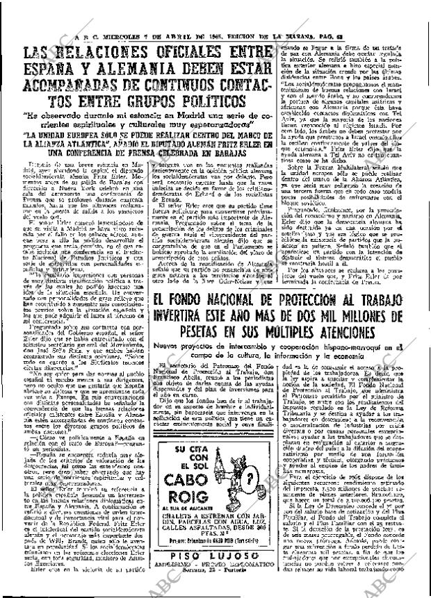 ABC MADRID 07-04-1965 página 63