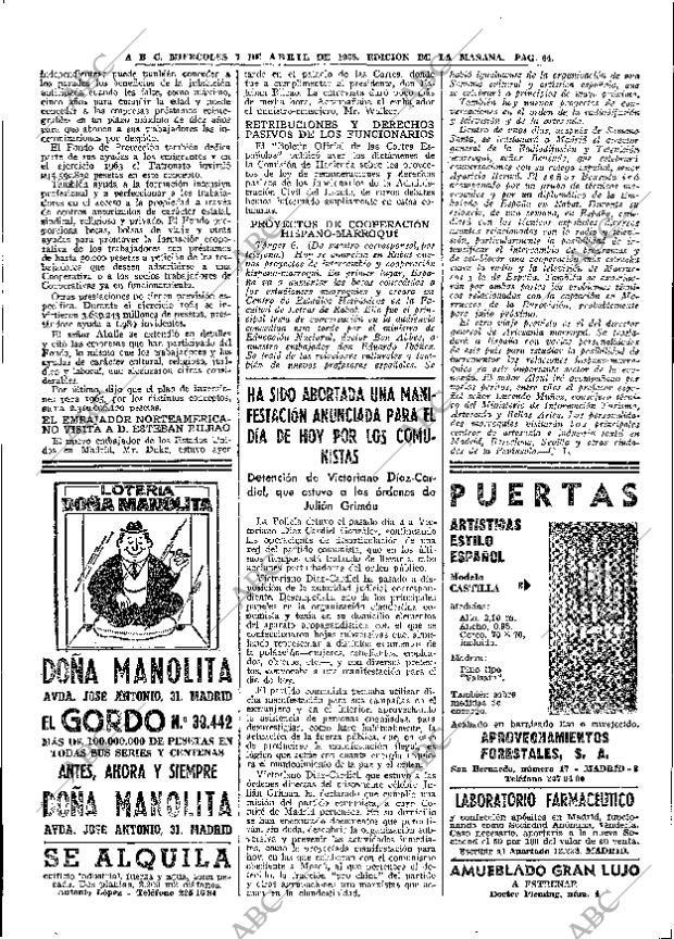 ABC MADRID 07-04-1965 página 64