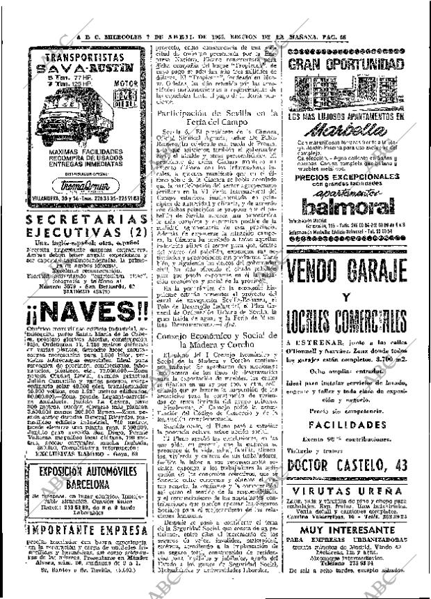 ABC MADRID 07-04-1965 página 68