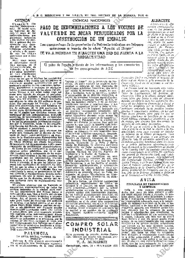 ABC MADRID 07-04-1965 página 69