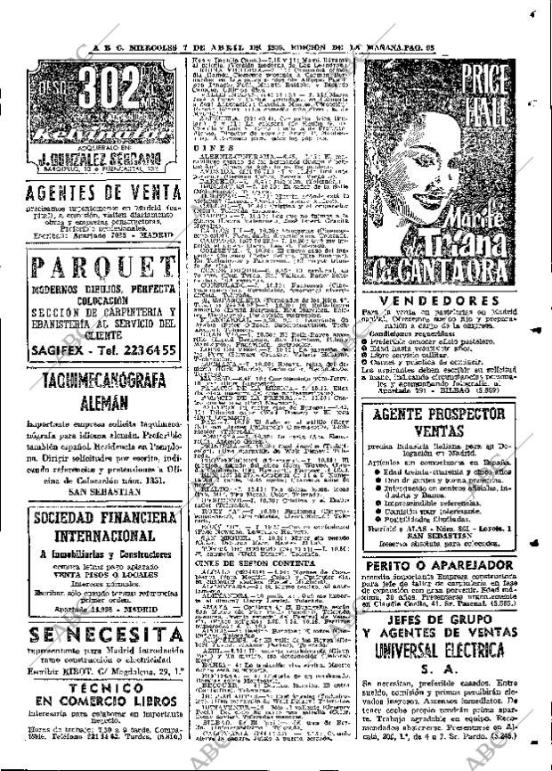 ABC MADRID 07-04-1965 página 95