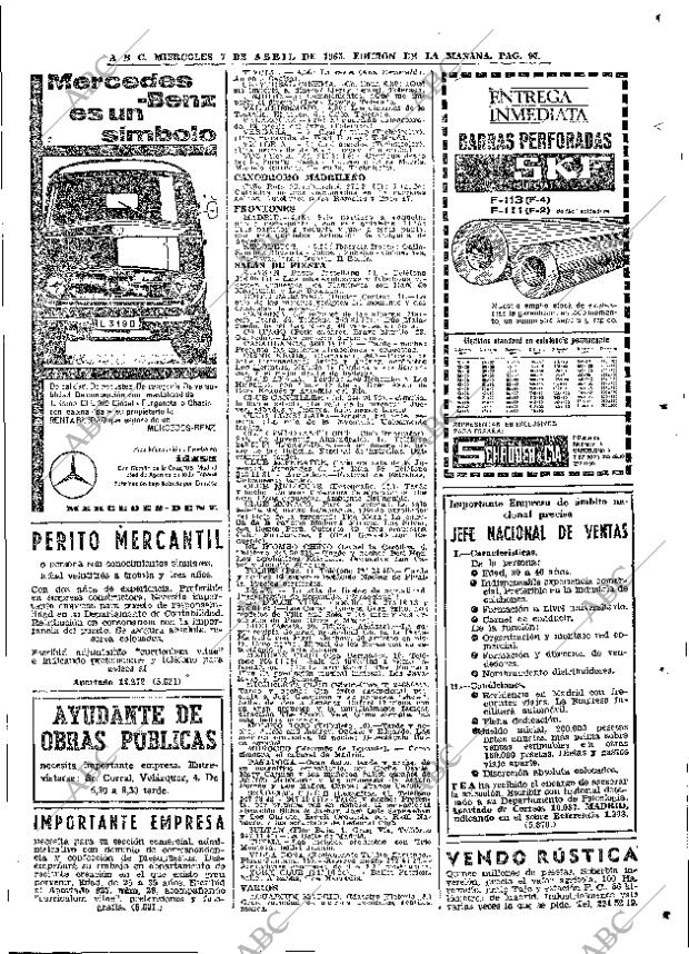 ABC MADRID 07-04-1965 página 97