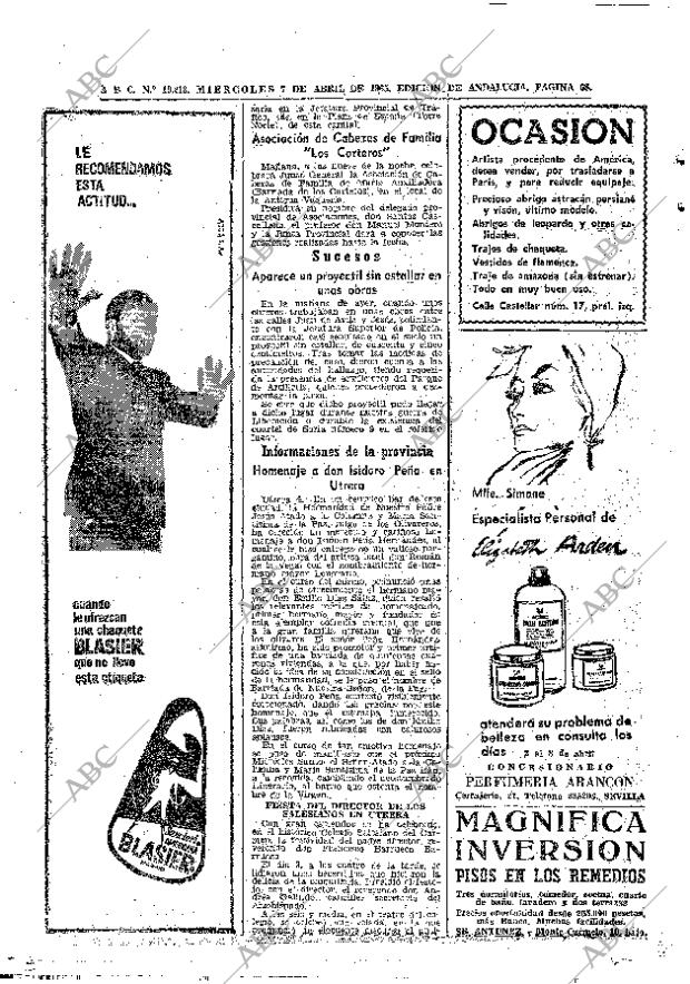 ABC SEVILLA 07-04-1965 página 68