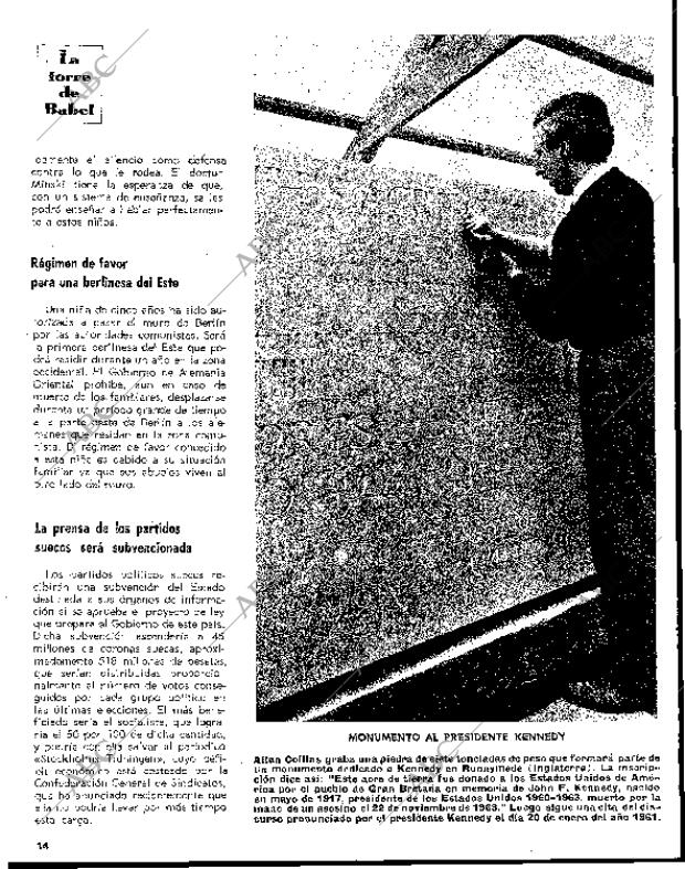 BLANCO Y NEGRO MADRID 10-04-1965 página 14