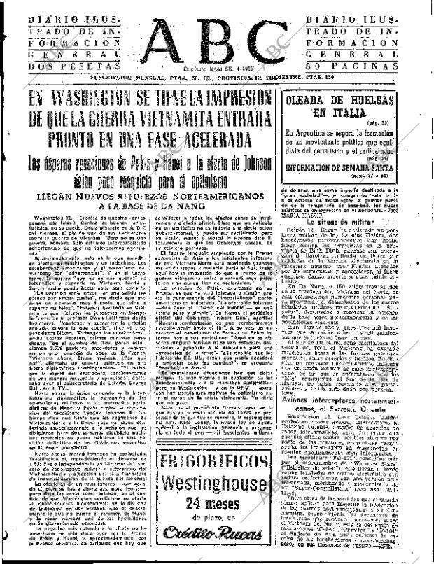 ABC SEVILLA 13-04-1965 página 27