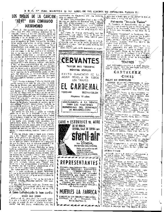 ABC SEVILLA 13-04-1965 página 68