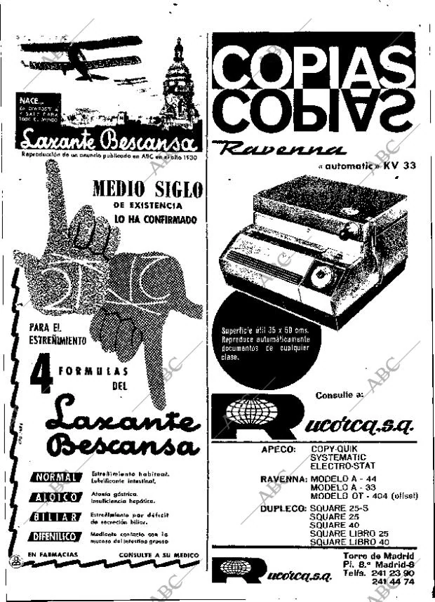 ABC MADRID 14-04-1965 página 22