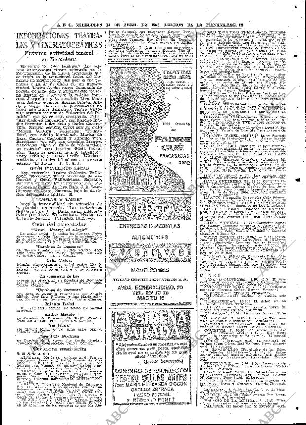 ABC MADRID 14-04-1965 página 95