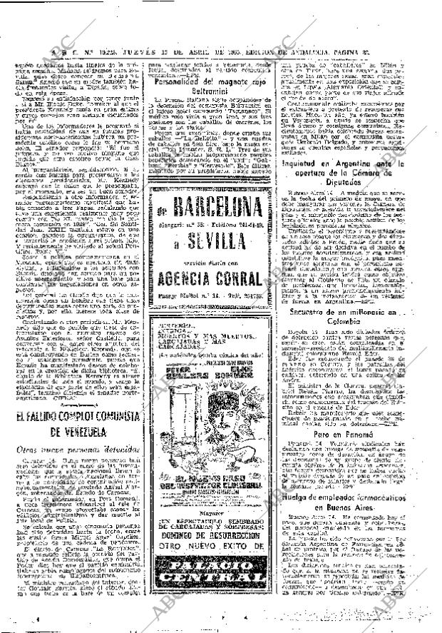 ABC SEVILLA 15-04-1965 página 36