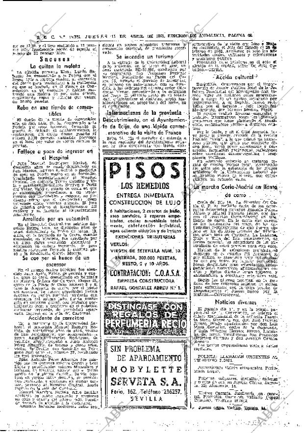 ABC SEVILLA 15-04-1965 página 68