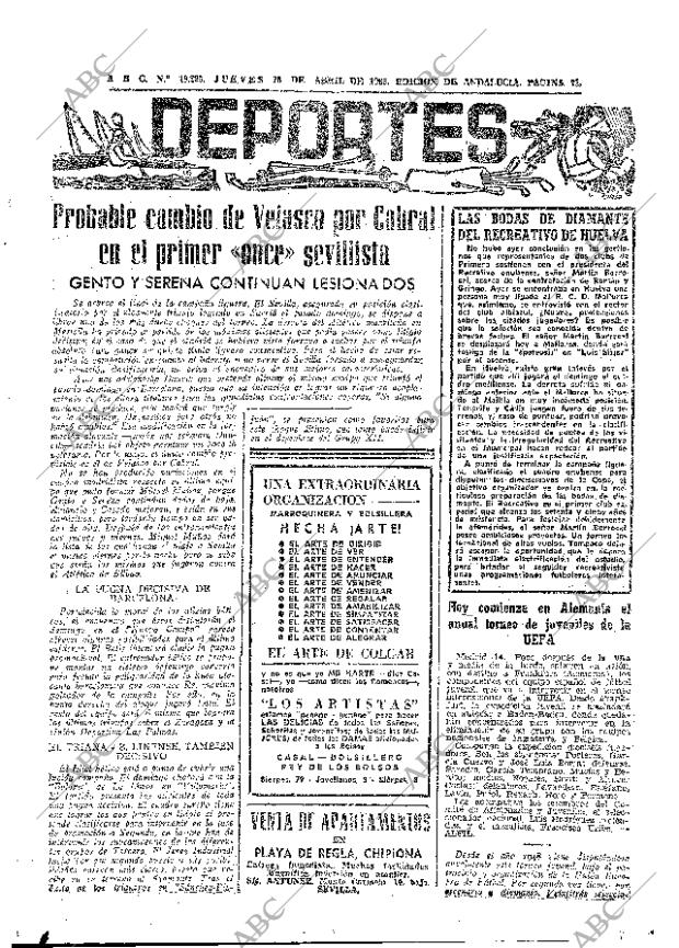 ABC SEVILLA 15-04-1965 página 71