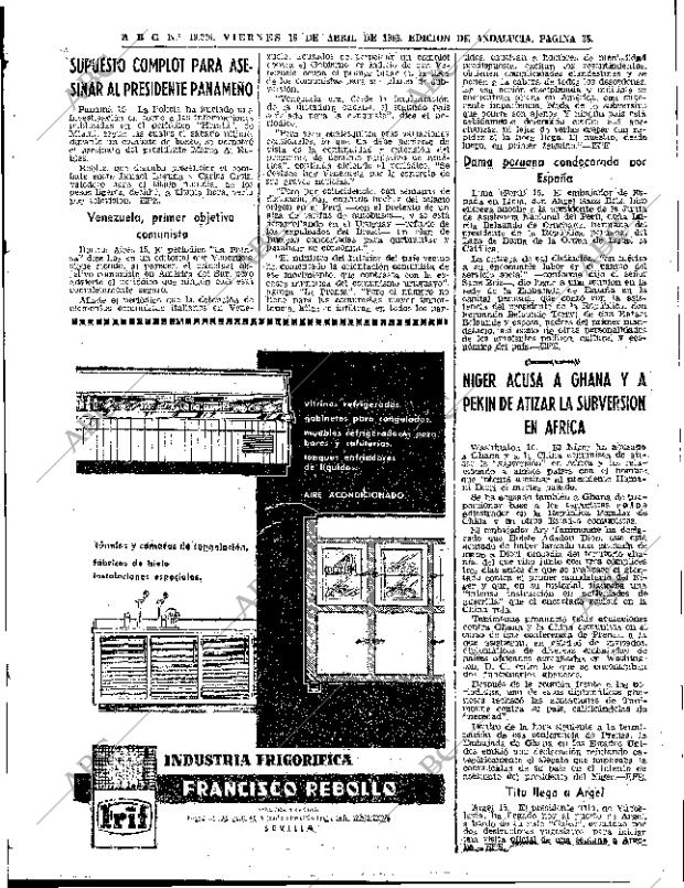 ABC SEVILLA 16-04-1965 página 27