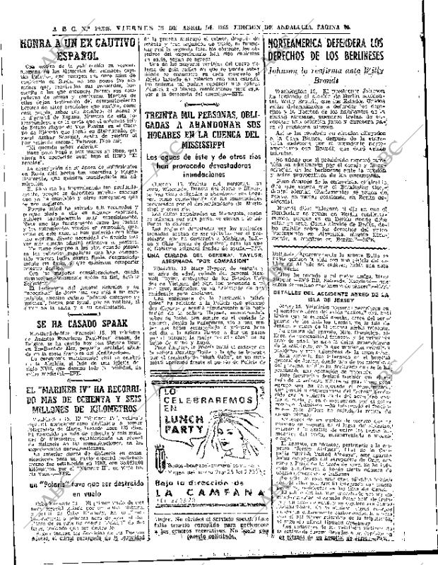 ABC SEVILLA 16-04-1965 página 28