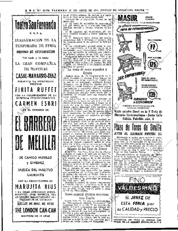 ABC SEVILLA 16-04-1965 página 34