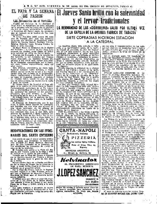 ABC SEVILLA 16-04-1965 página 37