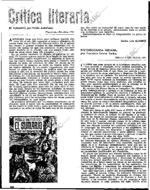 BLANCO Y NEGRO MADRID 17-04-1965 página 122