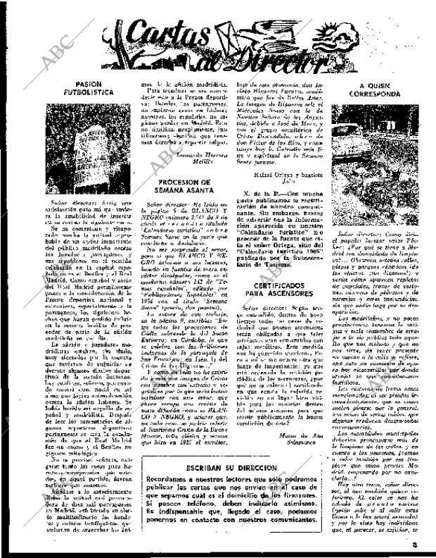 BLANCO Y NEGRO MADRID 17-04-1965 página 3