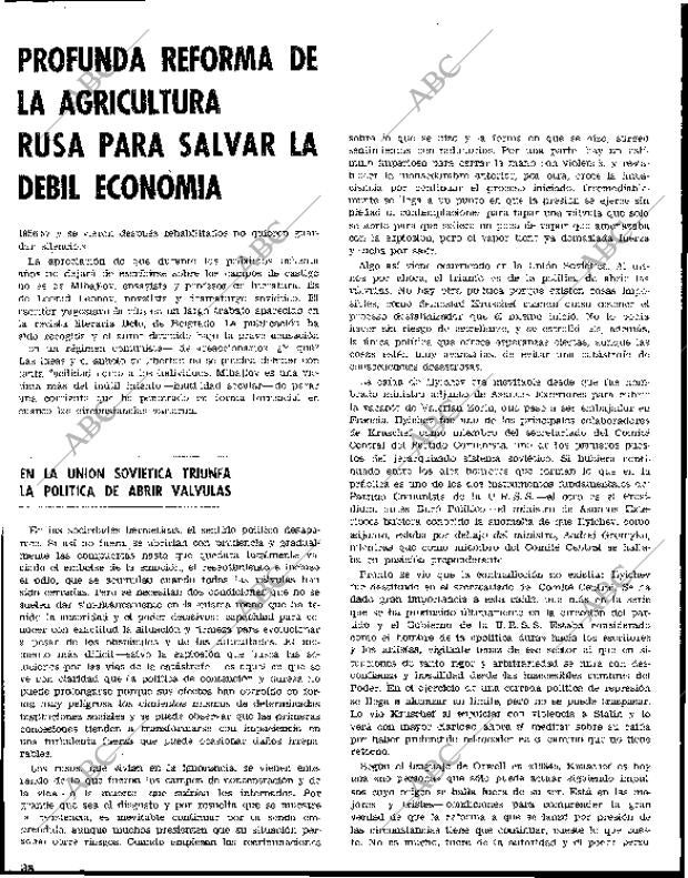 BLANCO Y NEGRO MADRID 17-04-1965 página 38