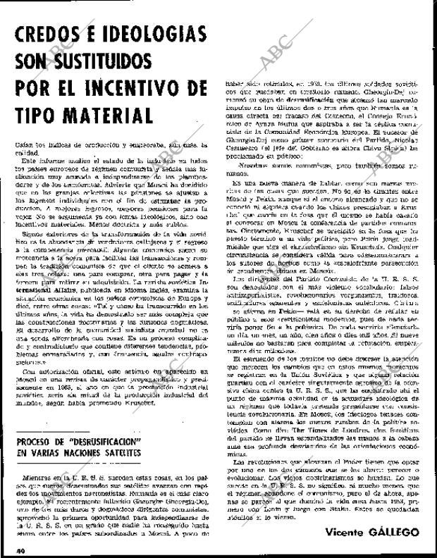 BLANCO Y NEGRO MADRID 17-04-1965 página 40