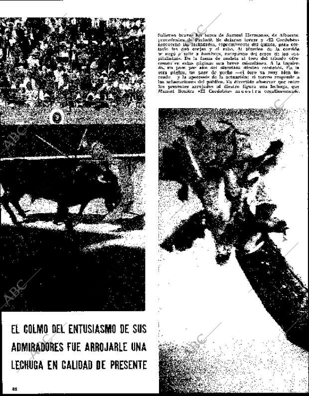 BLANCO Y NEGRO MADRID 17-04-1965 página 48