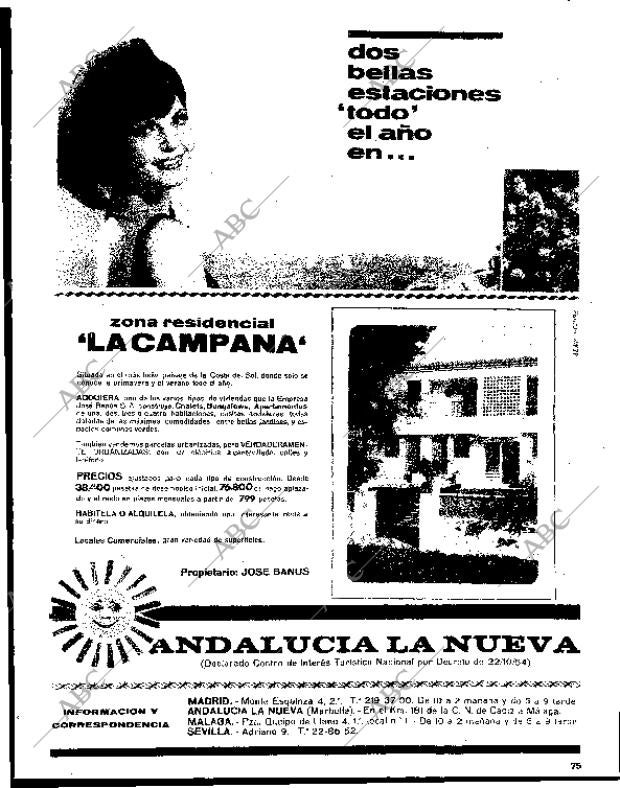 BLANCO Y NEGRO MADRID 17-04-1965 página 75