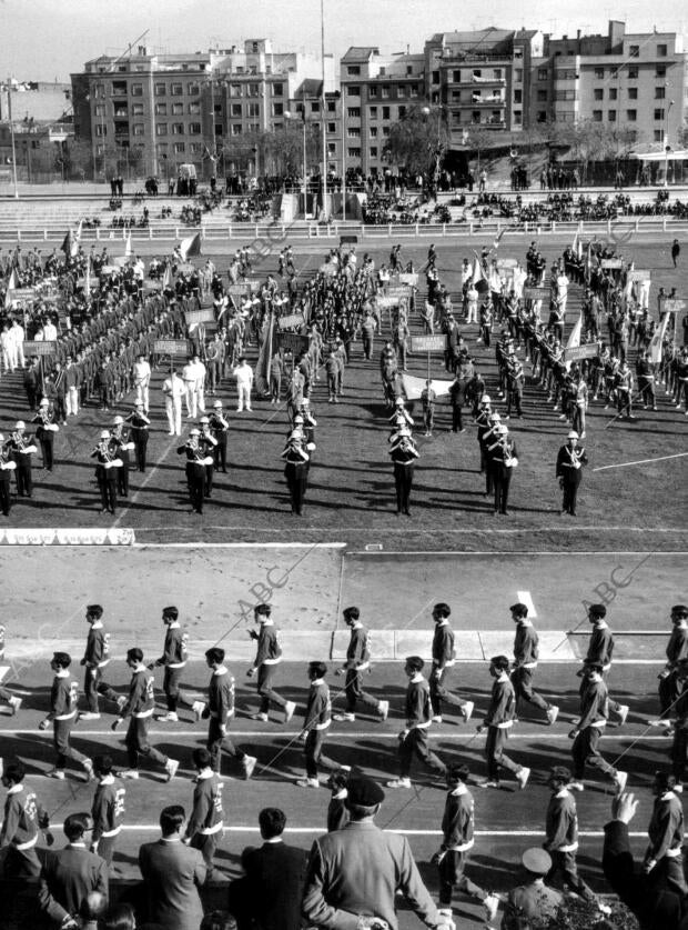 Desfile de los Participantes de la Xvii edición de los Juegos Escolares...