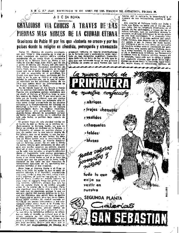 ABC SEVILLA 18-04-1965 página 5