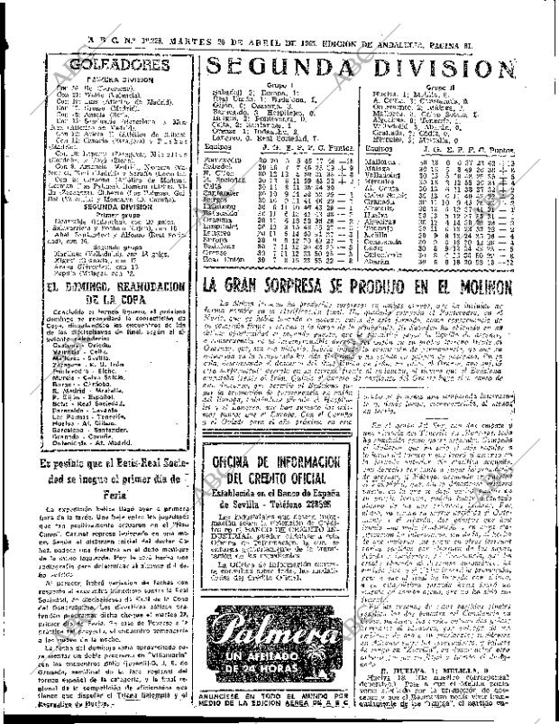 ABC SEVILLA 20-04-1965 página 59