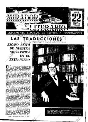 ABC MADRID 22-04-1965 página 25