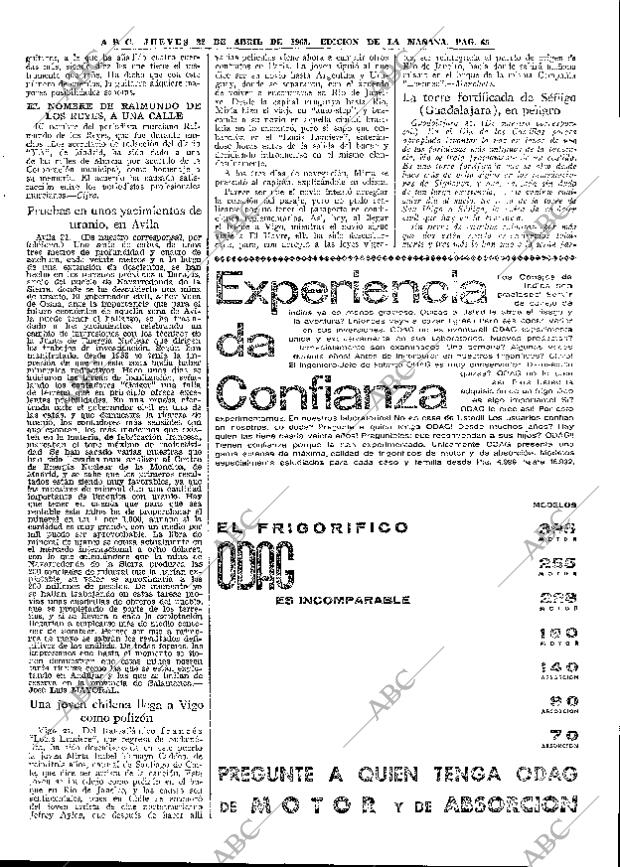 ABC MADRID 22-04-1965 página 65