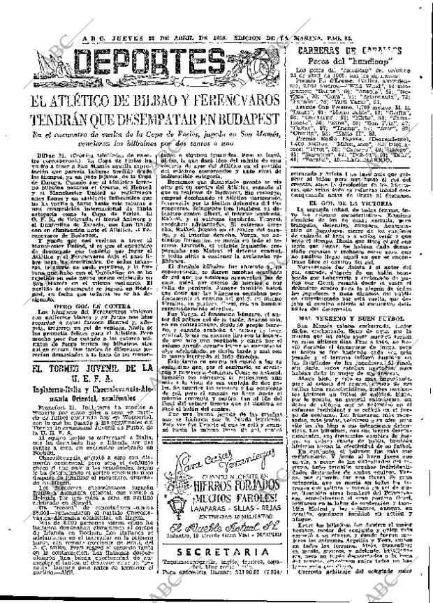 ABC MADRID 22-04-1965 página 83