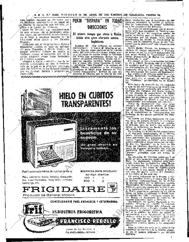 ABC SEVILLA 23-04-1965 página 33