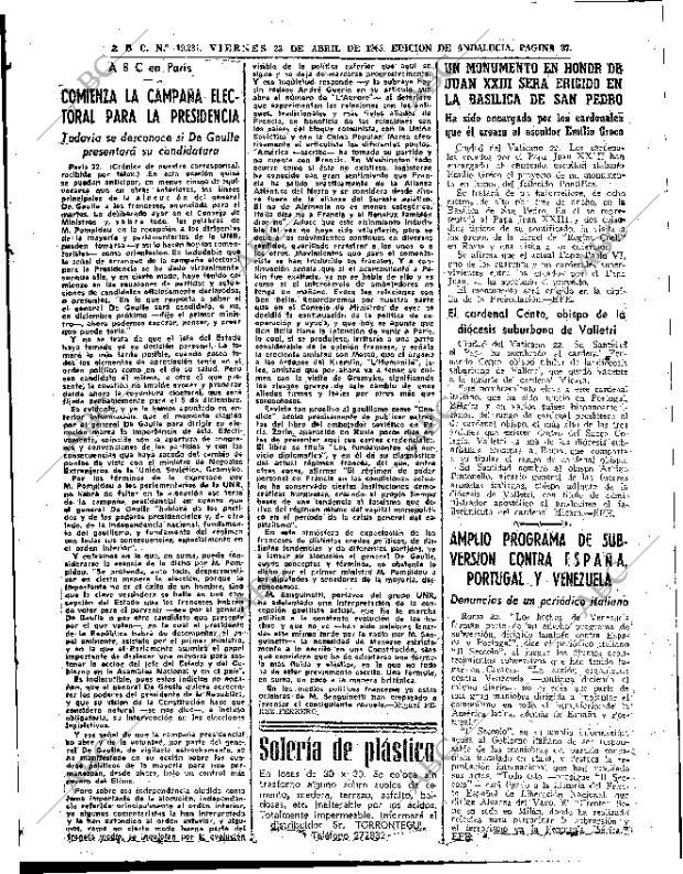 ABC SEVILLA 23-04-1965 página 37