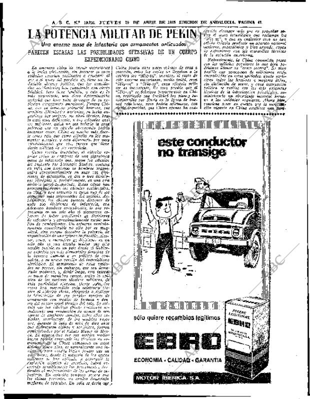 ABC SEVILLA 29-04-1965 página 41