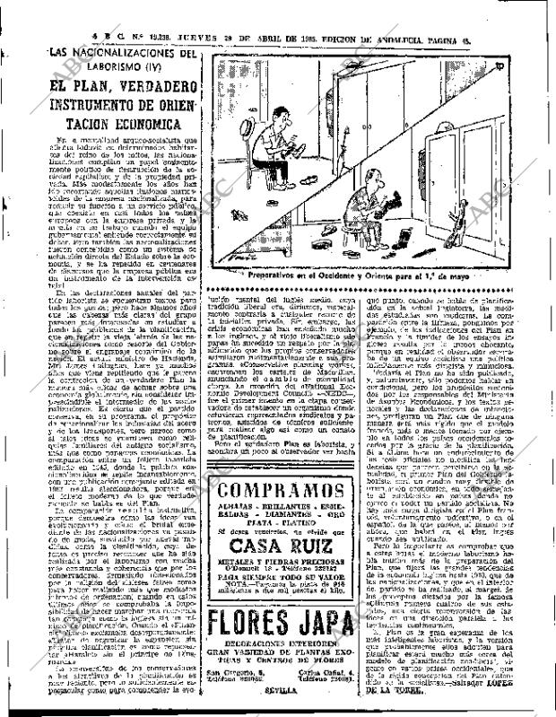 ABC SEVILLA 29-04-1965 página 45