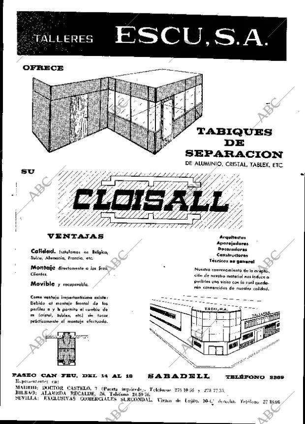 ABC MADRID 01-05-1965 página 22