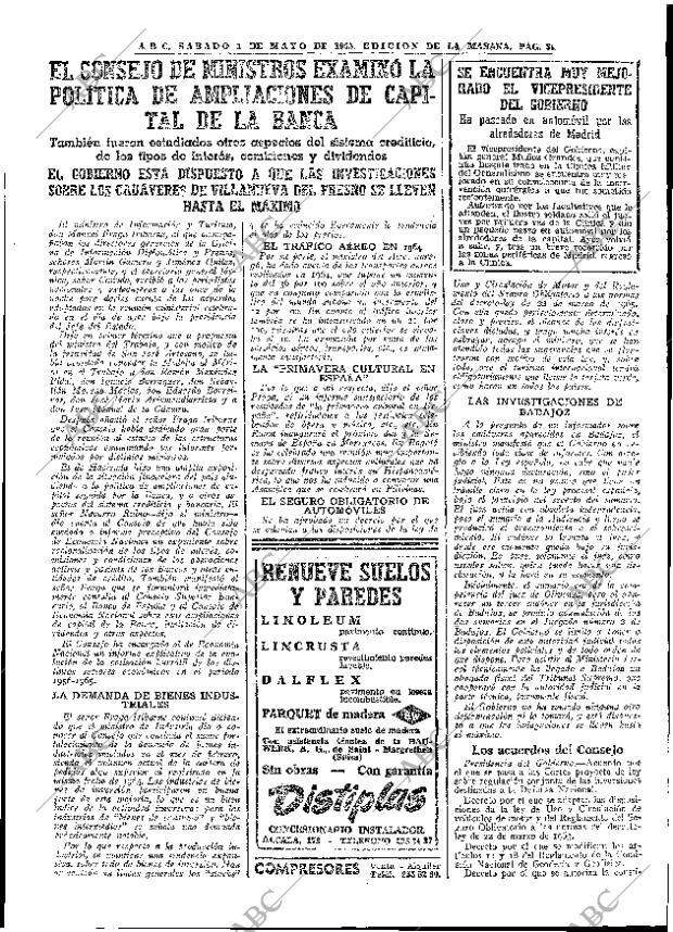 ABC MADRID 01-05-1965 página 39