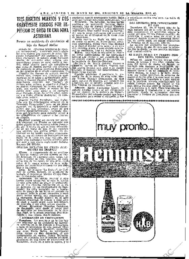 ABC MADRID 01-05-1965 página 45