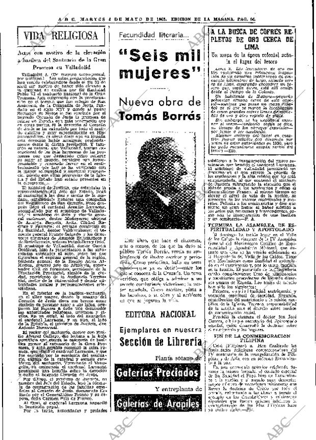 ABC MADRID 04-05-1965 página 56