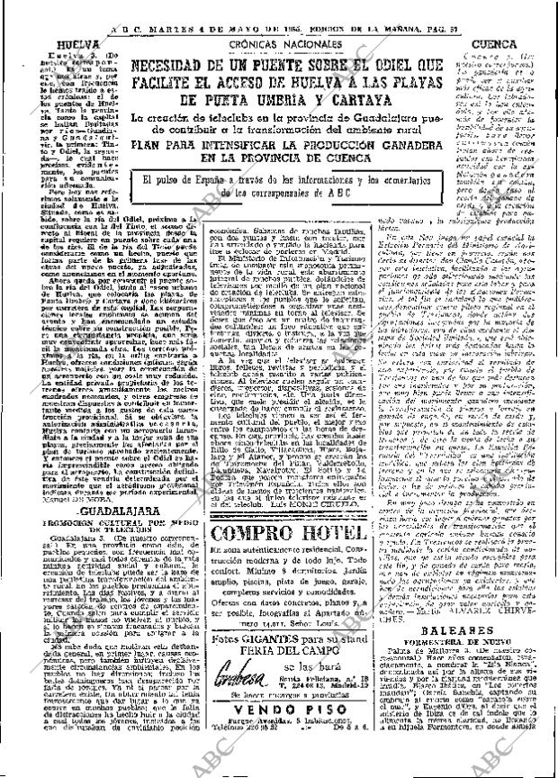 ABC MADRID 04-05-1965 página 57