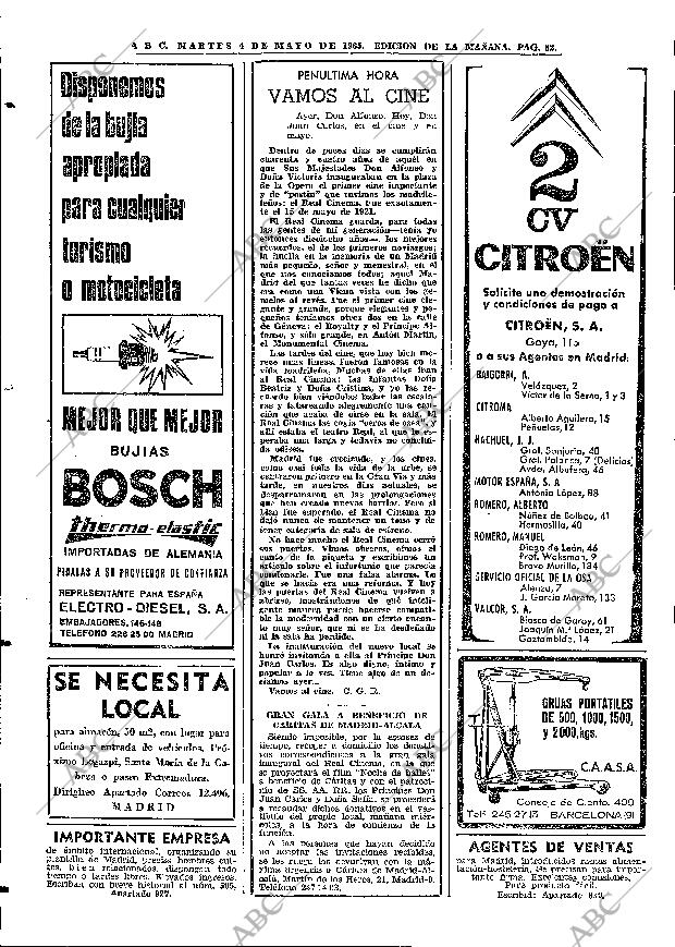 ABC MADRID 04-05-1965 página 82