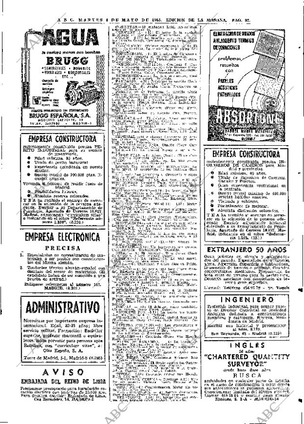 ABC MADRID 04-05-1965 página 87