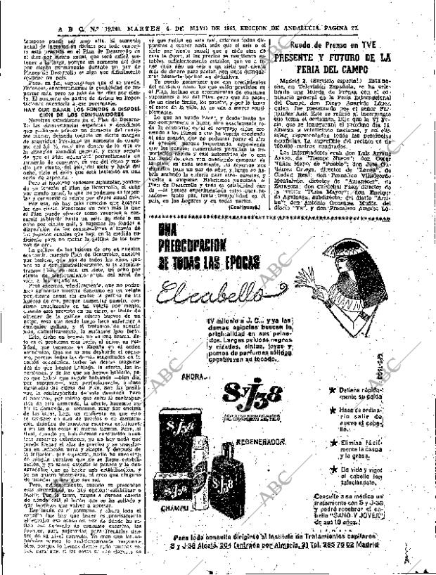 ABC SEVILLA 04-05-1965 página 27