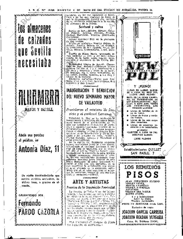 ABC SEVILLA 04-05-1965 página 32