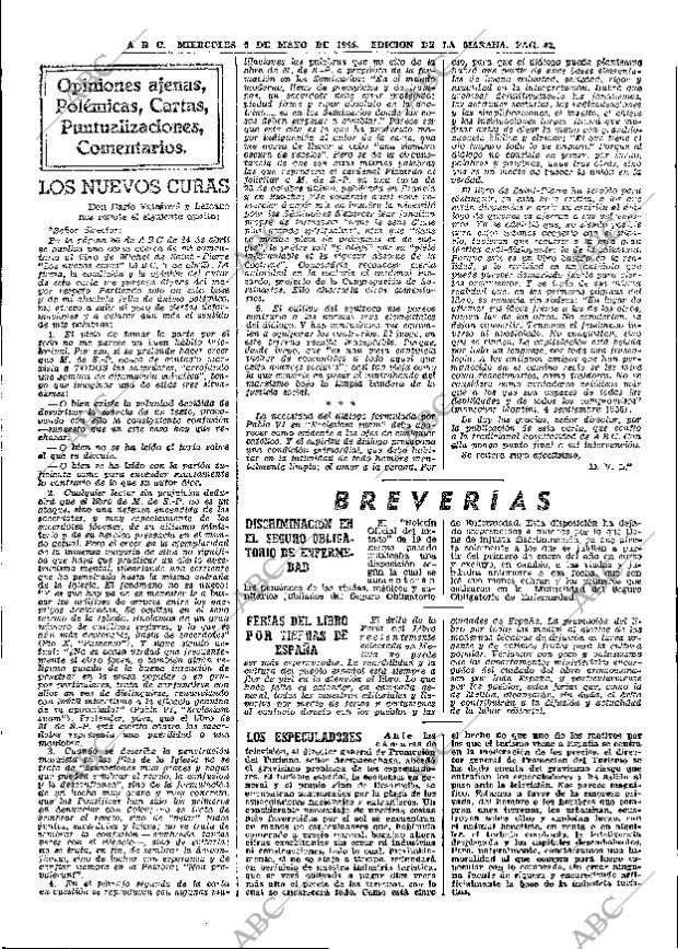 ABC MADRID 05-05-1965 página 42