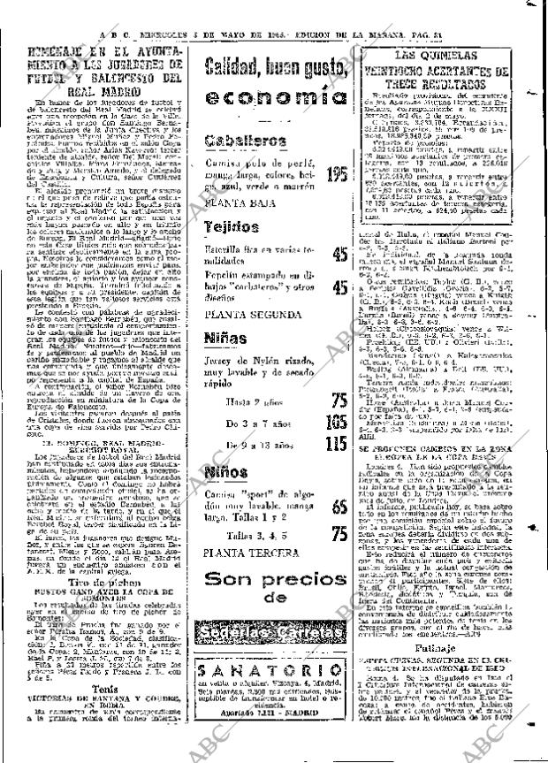 ABC MADRID 05-05-1965 página 81