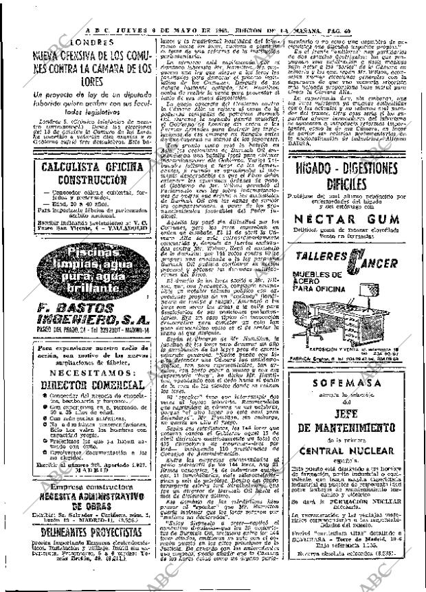 ABC MADRID 06-05-1965 página 60