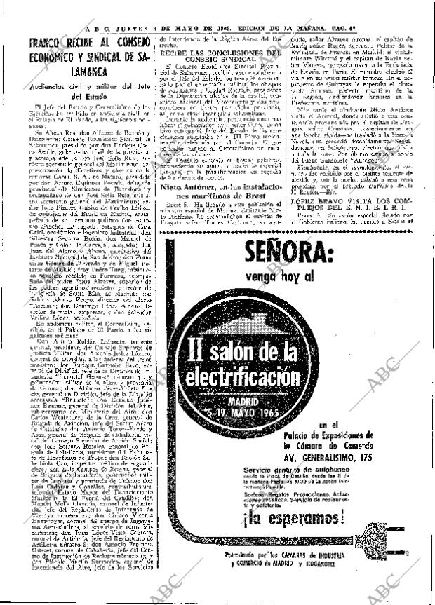 ABC MADRID 06-05-1965 página 67