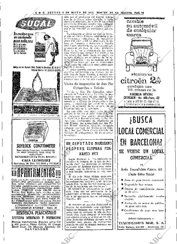 ABC MADRID 06-05-1965 página 76